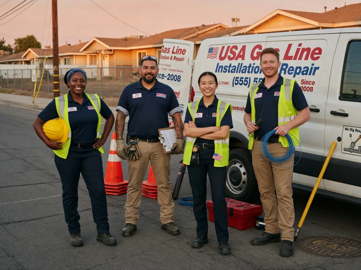 Gas Line Installation company in Assawoman, VA